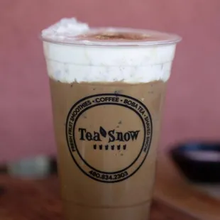 Vietnamese Coffee with Sea Salt Cream