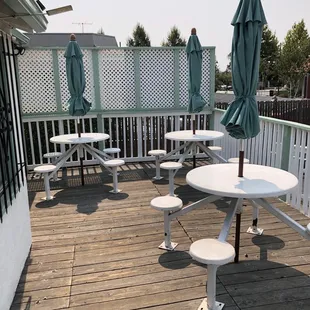Outdoor seating