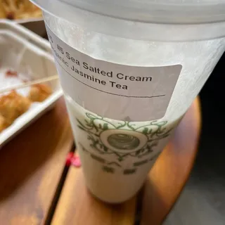 Sea Salted Cheese Cream Organic Jasmine Tea