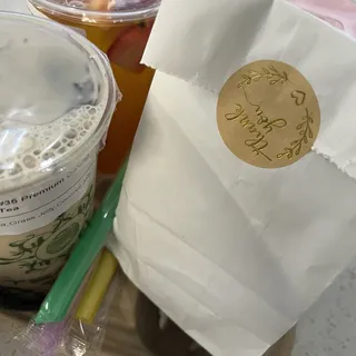 Fresh Purple Yam Egg Puffs (House Special)