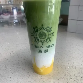 Mango Matcha Latte