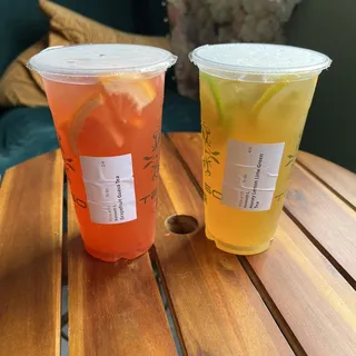 Honey Lemon Lime Green Tea