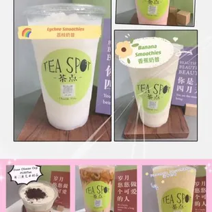 Smoothies &amp; milk tea