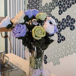 Crocheted Flower Bouquet  10-07-2024