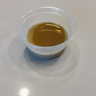 Sample of the Hot Taro Milk Tea   10-07-2024