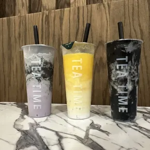 Black Sesame Taro Blend A2. Mango Sago Black Sesame Oat Milk