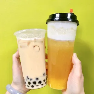 Jasmine Milk Green Tea