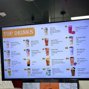 Top drinks