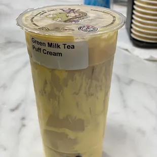 Green Milk Tea