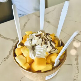 Mango bingsu