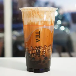 Brown Sugar Boba Milk w/ Foam