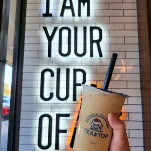 Sun moon lake milk tea with boba. IG @bougiefoodieboi