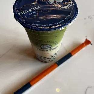 Matcha Milk Tea