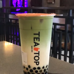 Matcha Green Milk Tea