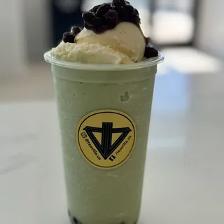 Matcha Red Bean Ice Cream