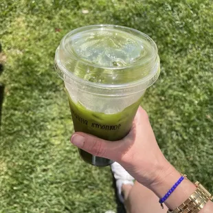 Matcha lemonade