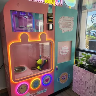 Cotton candy machine