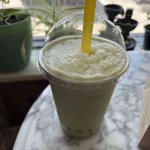 Green Tea Bubble Tea
