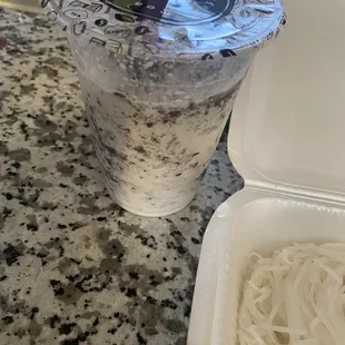 Oreo smoothie