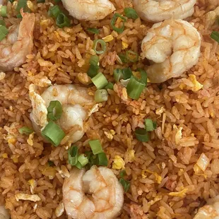 Shrimp fried rice