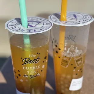 Passion Fruit Tea. Kiddos give it a thumbs up.