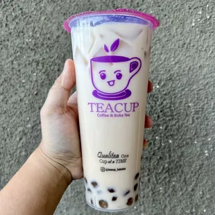 Oolong Milk Tea W/ Boba