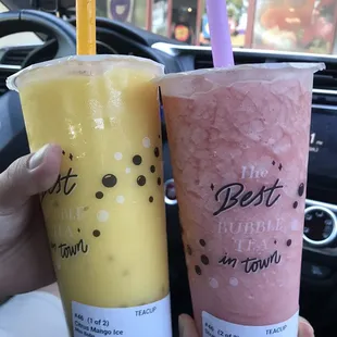 Citrus Mango W/mini Boba