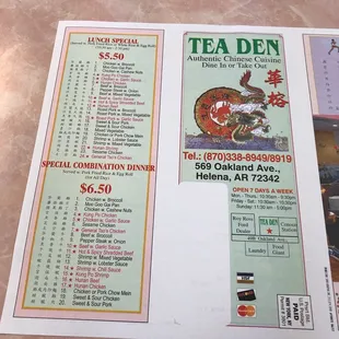 Menu 3