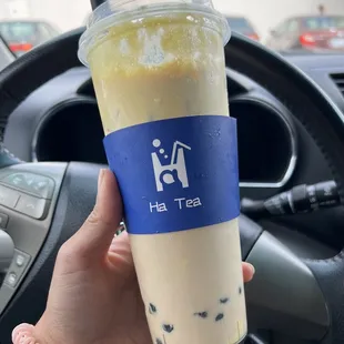 taiwanese cheese foam milk tea