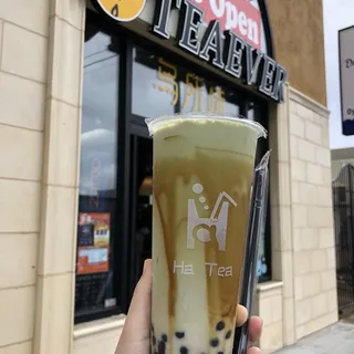 A4. Matcha Milk Tea