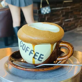 Egg Coffee with a side of LEGS