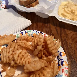 At least the fries were ok, not quite fully cooked but easy to retoast in toaster oven at least.