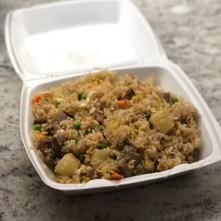 Pineapple Chicken Fried Rice