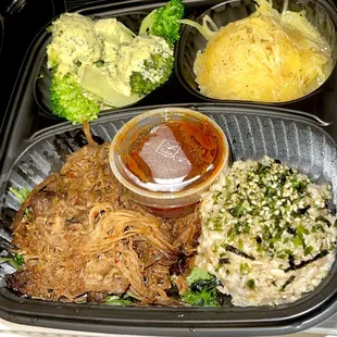 Korean Brisket Bento