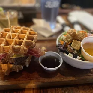 The Waffle Burger