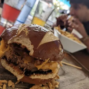 Vegetarian burger