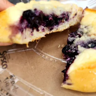 Blueberry lemon kolache