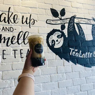 Oatmilk brown sugar boba