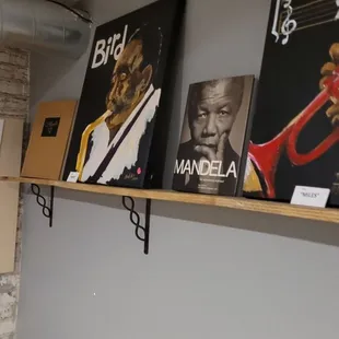 books on a shelf