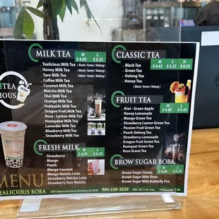 Flavors of Jilly Jelly Boba and Snow