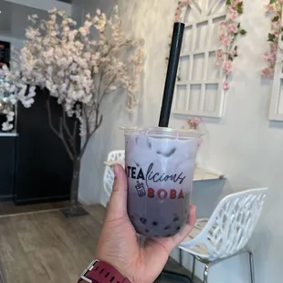 Taro milk tea