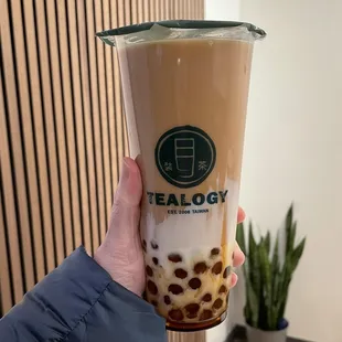 Cold Tiger Sugar Pearl Milk Tea