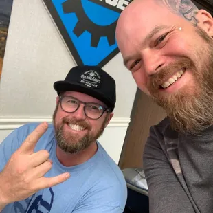 Myself cheesing cause I actually passed! Thanks Scott and Heather Lee