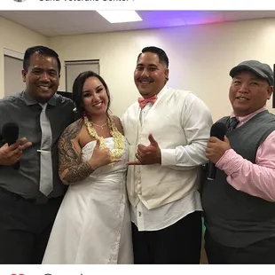 Eric and Richard are awesome!!! Thank you so much for making our wedding reception a memorable one!