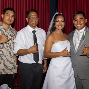 Congratulations to Mr. and Mrs. Pamela and Jason Poepoe!