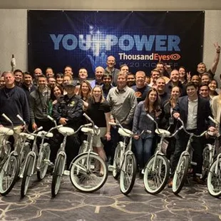 ThousandEyes Bike Build for Charity:)