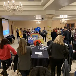 Can you build it, runners up.  Charity food drive taken to the extreme;)