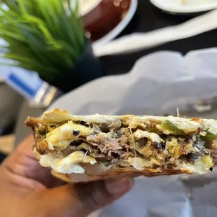 Brisket quesadillas