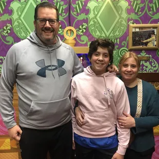 They escaped the room... and won a candy factory! Mr. Wonka is #shook