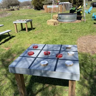 Games/ shade/ sensory bins